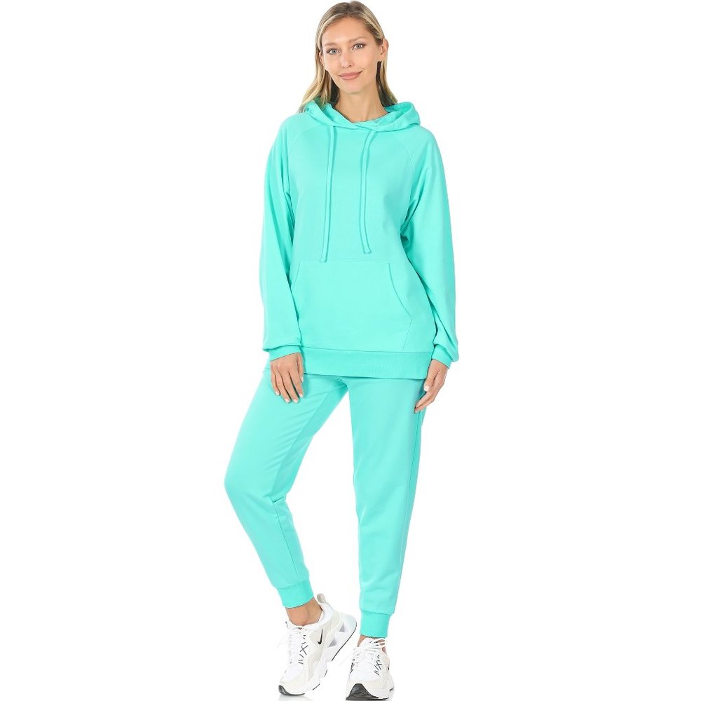 Mint Hooded Sweatsuit